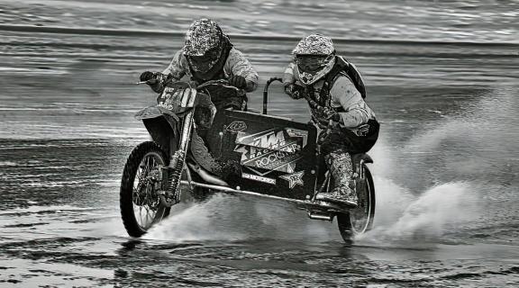 Beach Racing Sidecar