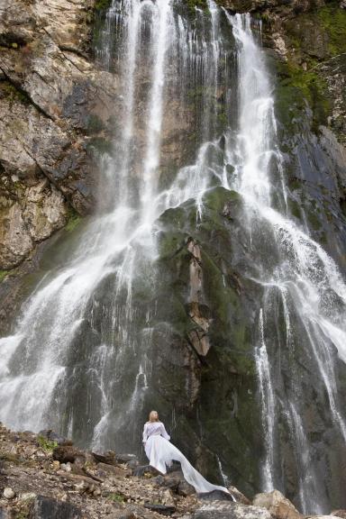 Waterfall in Abkhazia-2