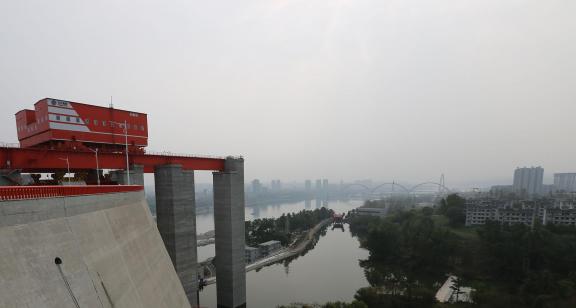 Transverse wave of dam 8