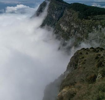 Rolling white clouds 2