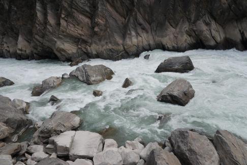 Angry waves of the river 14