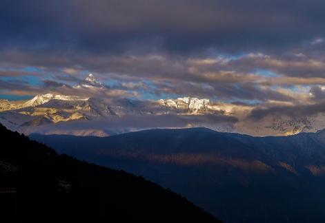 Cloud Cliff Dawn View 5