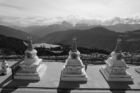 Snowy Mountain Stupa 1