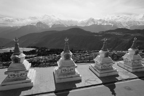 Snowy Mountain Stupa 2