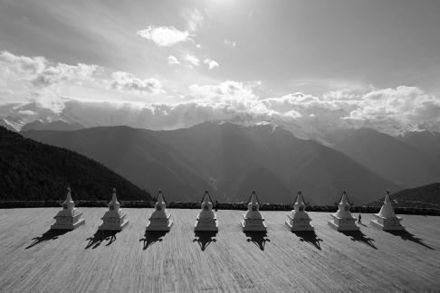 Snowy Mountain Stupa 3