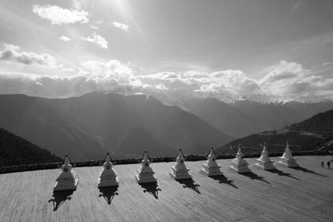 Snowy Mountain Stupa 4