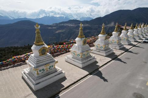 Snowy Mountain Stupa 14