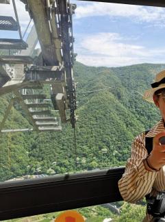 Qingyun Cable Car Shadow 2