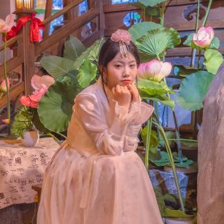 Ancient costume characters 4