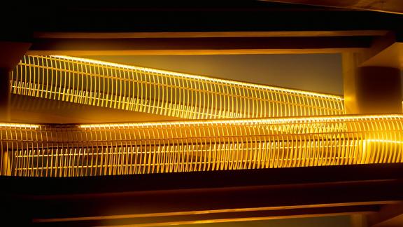 Golden Overpass Bridge 1