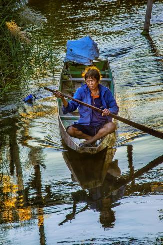 Rolling boat