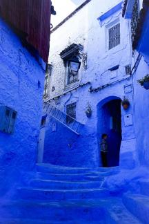 A corner of Blue and White Town