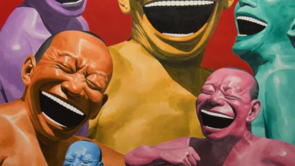 Exaggerated contemporary art