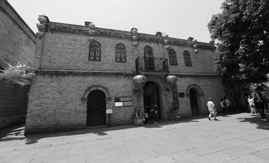 Watchman in front of the door 2