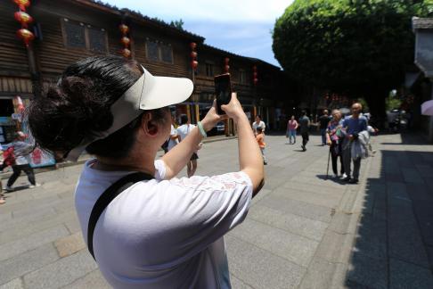 Watchman in front of the door 13