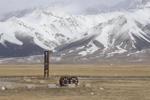 Seeing the snow capped mountains 12