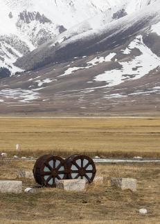 Seeing the snow capped mountains 13