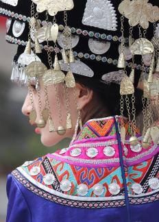 Miao clothing charm 26