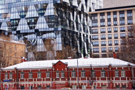 Buildings in Moscow