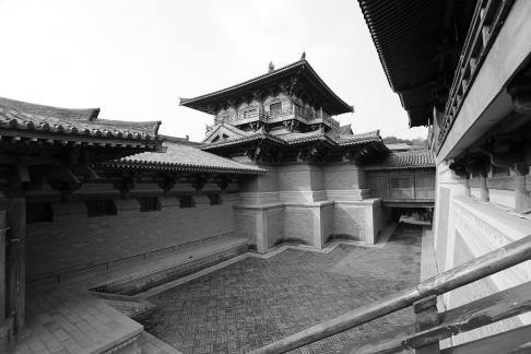 Wood and stone light and shadow 5