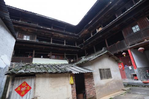 Ancient courtyard stacking 2