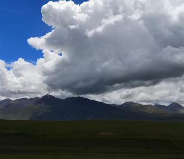 blue sky and white clouds 8