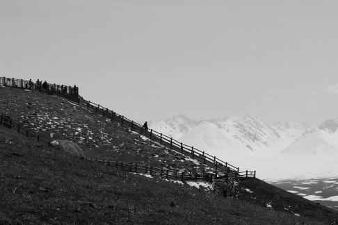 Seeing the snow capped mountains 20