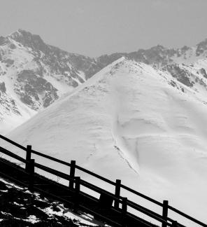 Seeing the snow capped mountains 22