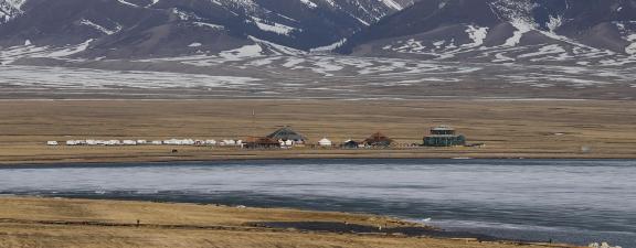 Seeing the snow capped mountains 30