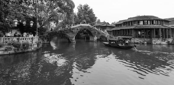 Crossing the Water Town Bridge 14