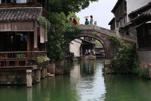 Crossing the Water Town Bridge 1