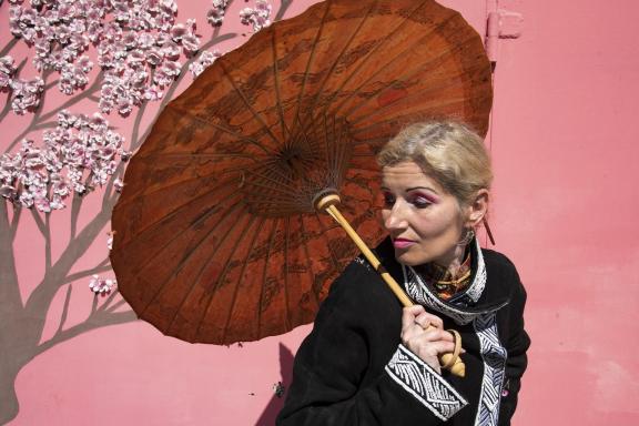 Lady with an Umbrella
