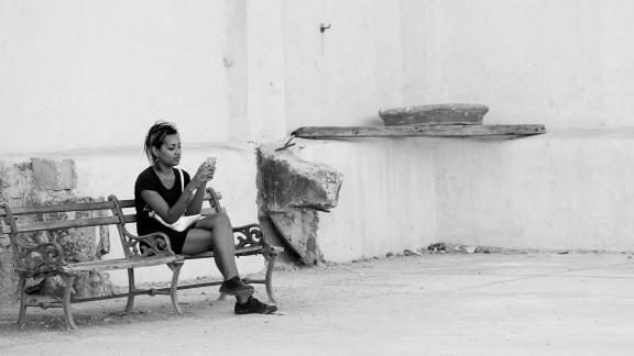 Chica en la Havana