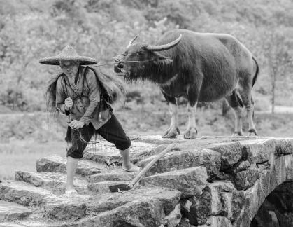 Farmer and his companion