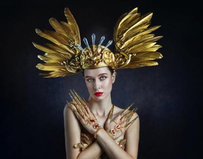 Lady in gold