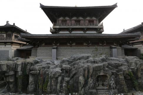 Wood and stone light and shadow 9