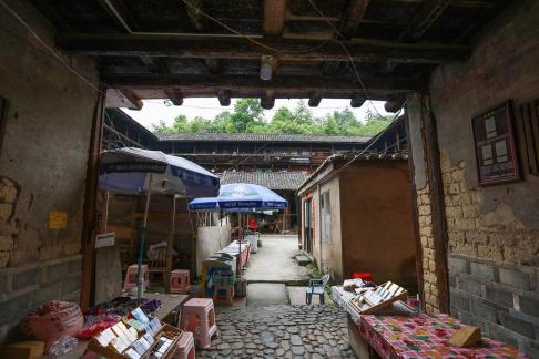 Earth house wooden building 2