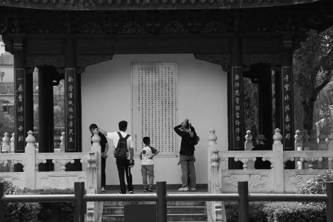 Pavilion ink view of the waves 1