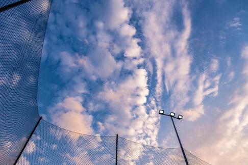 Colorful clouds under the sunset 2
