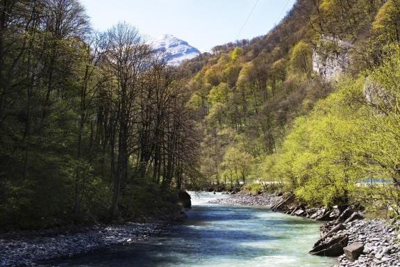 River in the gorge