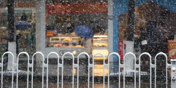 Snowflakes Dancing in the World 56