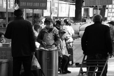 Walking down the street 20