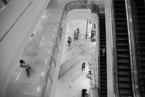Strolling around the mall 41