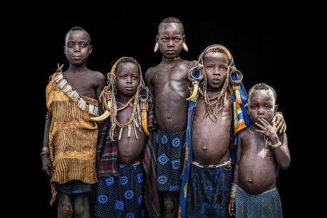 Portraits of tribes in Ethiopia8