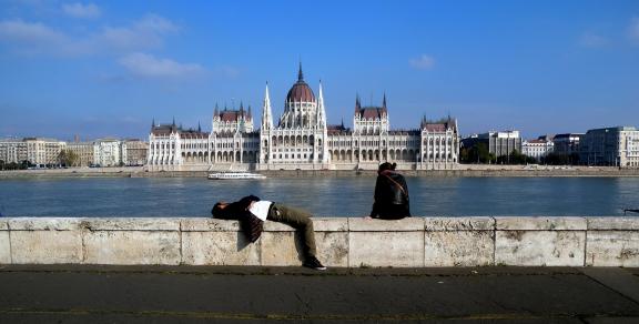 Budapest Parliament on the Danube