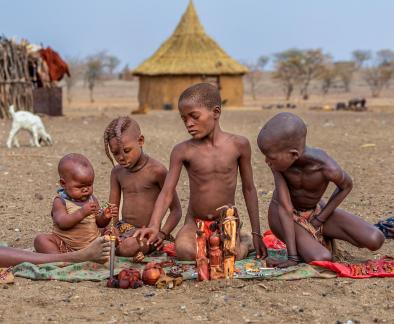 Himba boys