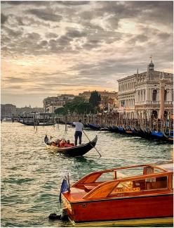 Boating in Venice