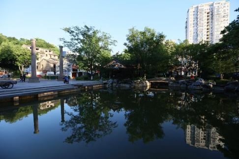 Reflection by the waters edge 4