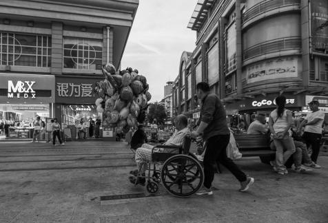 Floating light in the marketplace16
