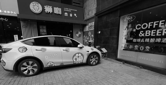 Children fun car cover